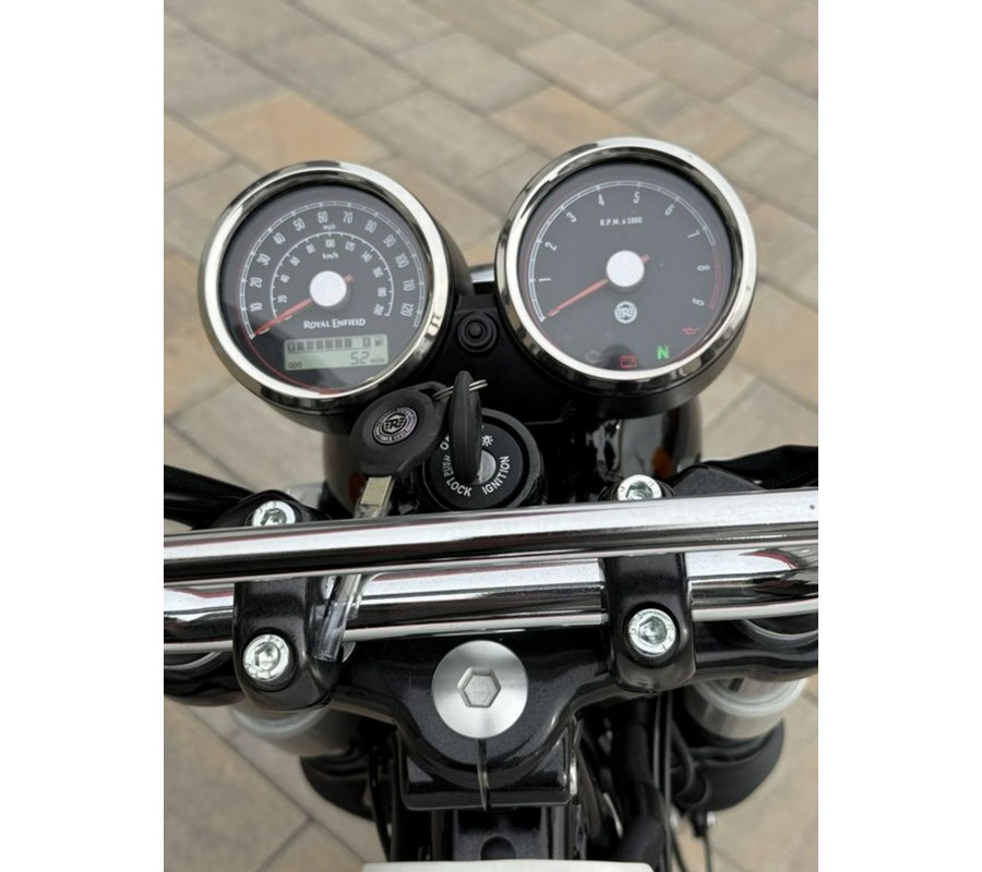 2024 Royal Enfield INT650 Black Pearl