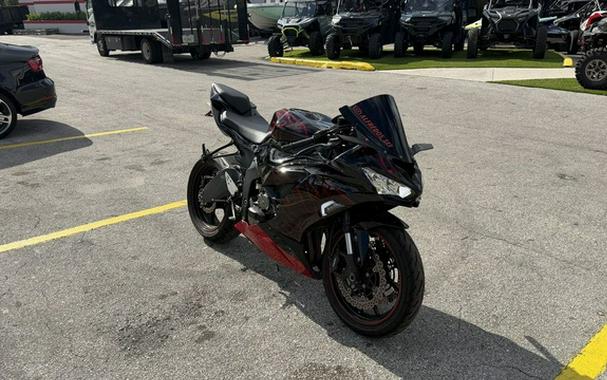 2023 Kawasaki Ninja ZX-6R Metallic Matte Graphenesteel Gray/Di