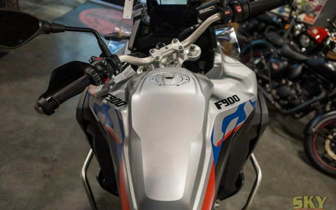 2024 BMW F 900 GS Adventure White Aluminum Metal Matte