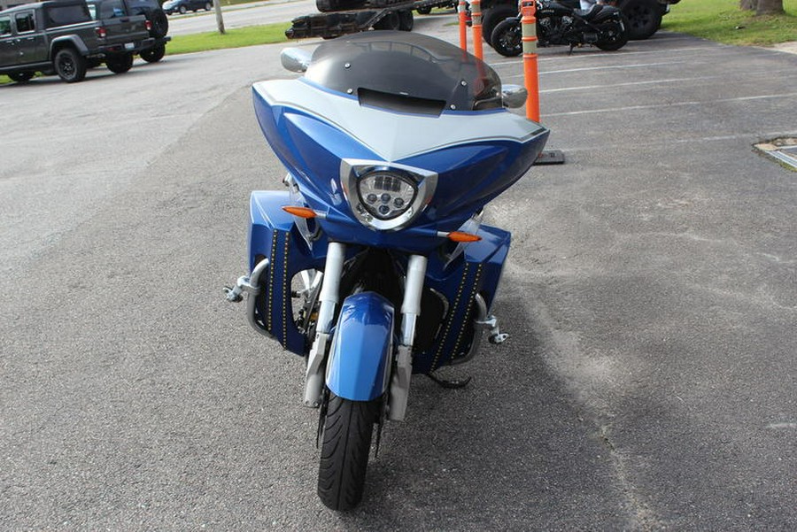 2014 Victory Motorcycles® Cross Country Tour® Two-Tone Sonic Blue & Silver