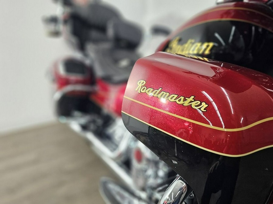 2019 Indian Roadmaster Elite Wildfire Red Candy/Thunder Black Crystal/24k Gold