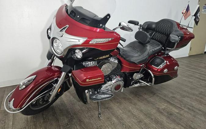 2019 Indian Roadmaster Elite Wildfire Red Candy/Thunder Black Crystal/24k Gold