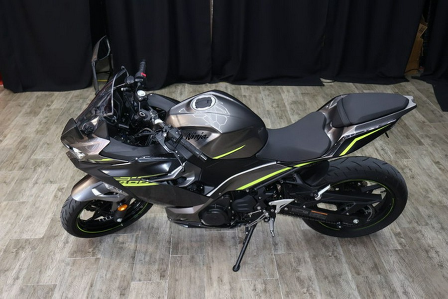 2021 Kawasaki Ninja 400 ABS Metallic Gray/Metallic Magnetic Dar