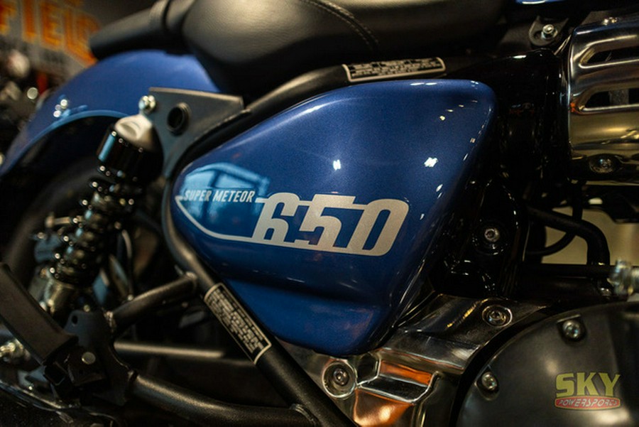 2024 Royal Enfield Super Meteor 650 Astral Blue