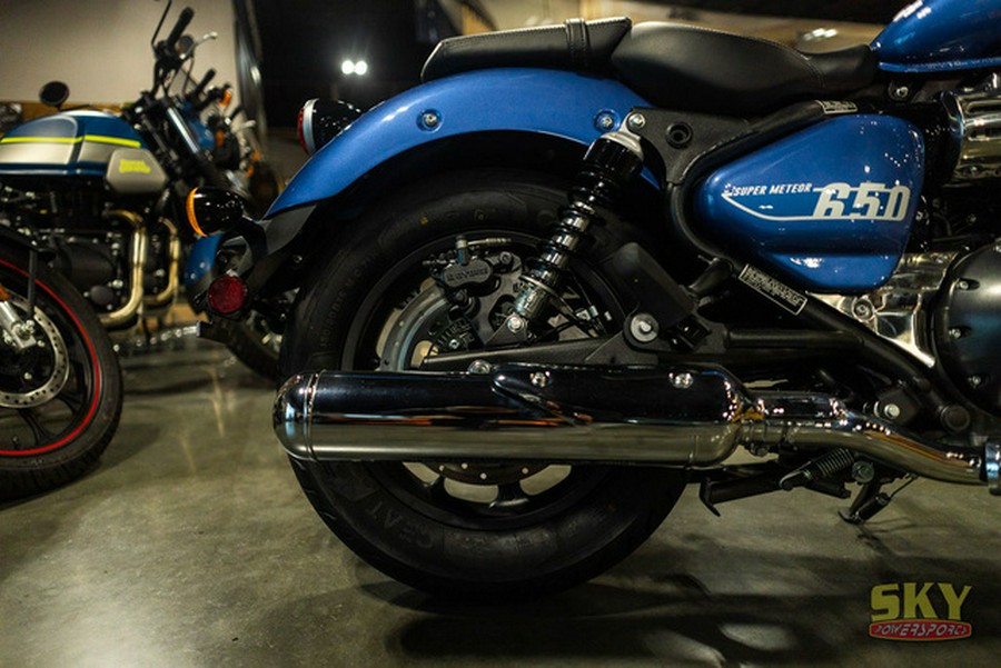 2024 Royal Enfield Super Meteor 650 Astral Blue