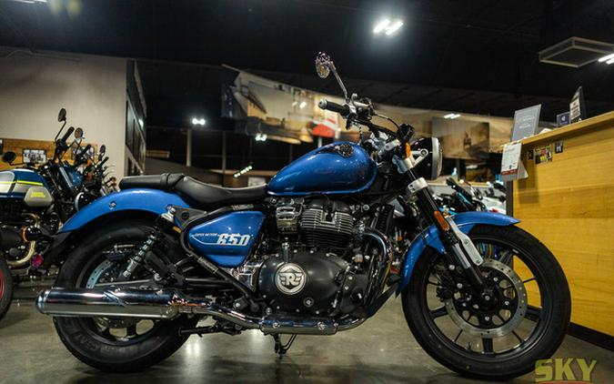 2024 Royal Enfield Super Meteor 650 Astral Blue