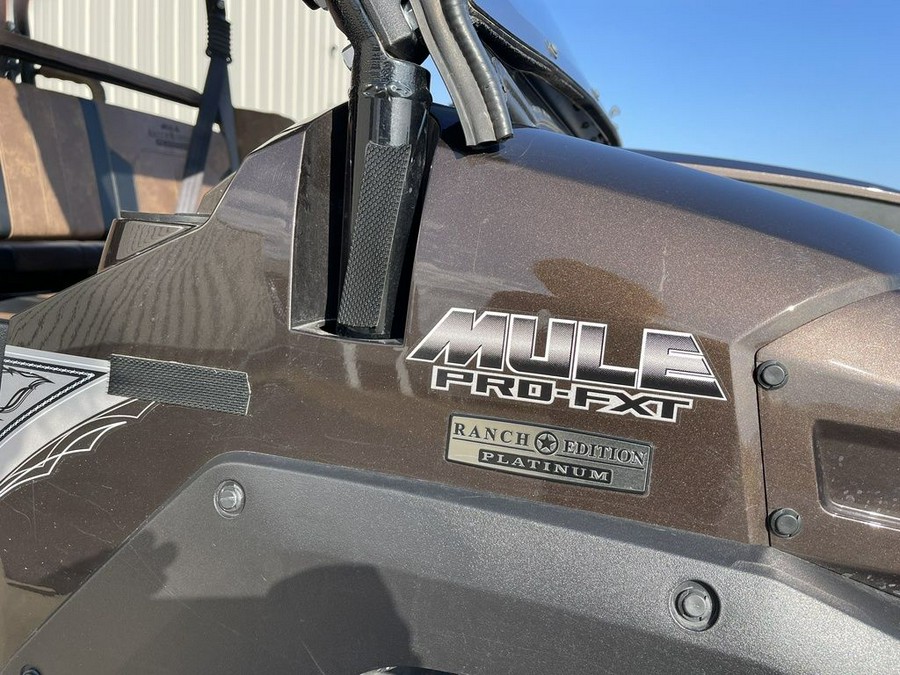 2022 Kawasaki Mule PRO-FXT™ Ranch Edition Platinum