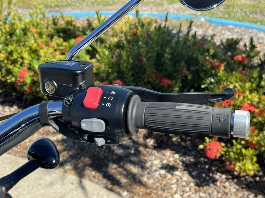 2022 Triumph Bonneville Speedmaster Jet Black