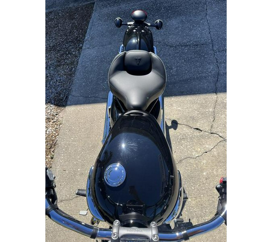 2022 Triumph Bonneville Speedmaster Jet Black