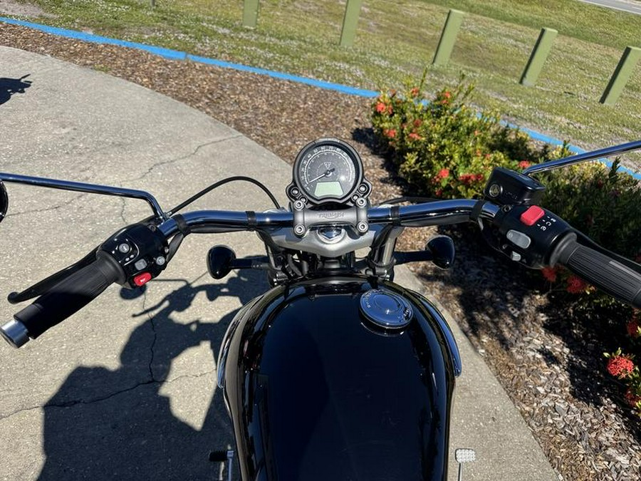 2022 Triumph Bonneville Speedmaster Jet Black