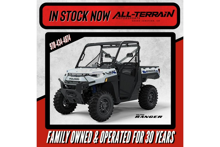 2024 Polaris Industries RANGER XP Kinetic Ultimate - Icy White Pearl