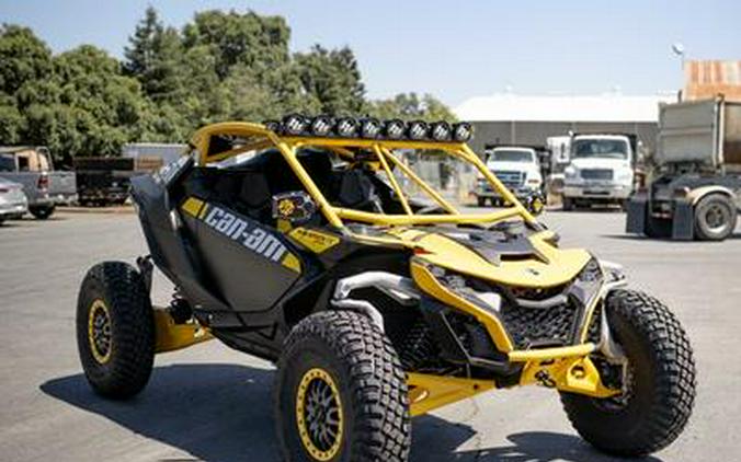 2024 Can-Am® Maverick R X RS with Smart-Shox Carbon Black & Neo Yellow