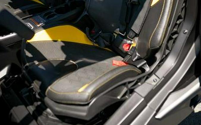 2024 Can-Am® Maverick R X RS with Smart-Shox Carbon Black & Neo Yellow