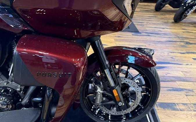 2026 Indian Motorcycle® Pursuit® Dark Horse® 112 w/ PowerBand Audio Maroon Metallic