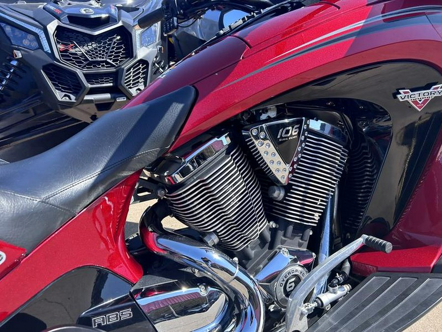 2013 Victory Motorcycles® Vision® Tour Sunset Red & Black W/ Black Carbon Graphics