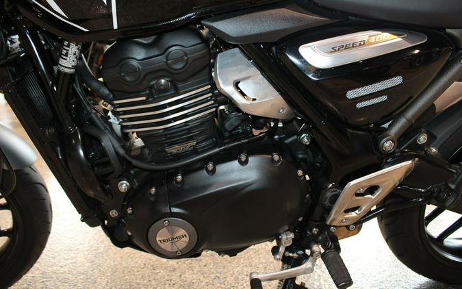 2025 Triumph Speed 400 Phantom Black / Storm Grey