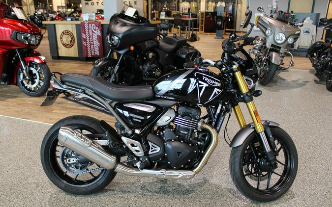 2025 Triumph Speed 400 Phantom Black / Storm Grey