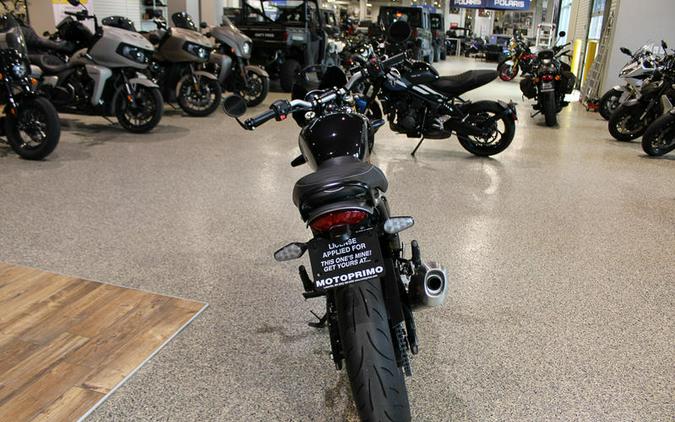 2025 Triumph Speed 400 Phantom Black / Storm Grey
