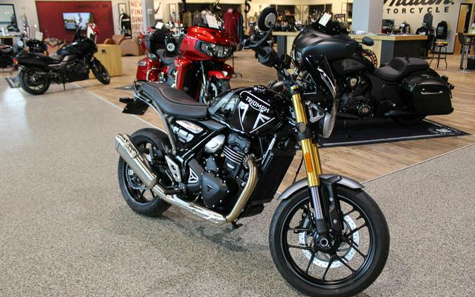 2025 Triumph Speed 400 Phantom Black / Storm Grey