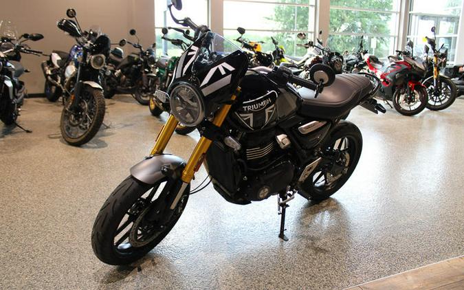 2025 Triumph Speed 400 Phantom Black / Storm Grey