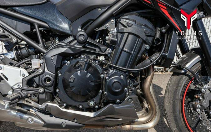 2023 Kawasaki Z900 ABS Metallic Black/Graphite Gray/Flat Black