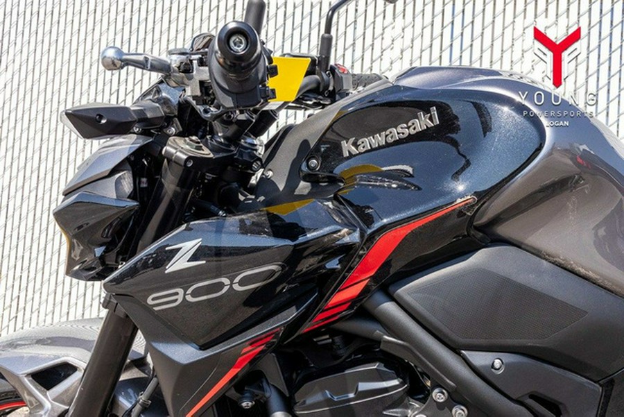 2023 Kawasaki Z900 ABS Metallic Black/Graphite Gray/Flat Black