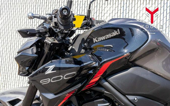 2023 Kawasaki Z900 ABS Metallic Black/Graphite Gray/Flat Black