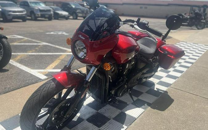 2026 Indian Motorcycle® Sport Scout RT Sunset Red Metallic