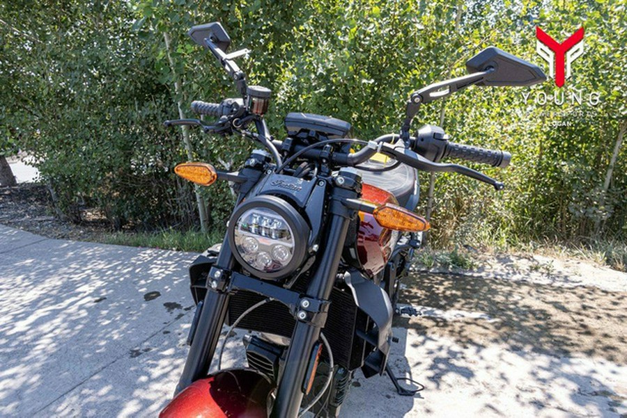 2022 Indian FTR S Maroon Metallic
