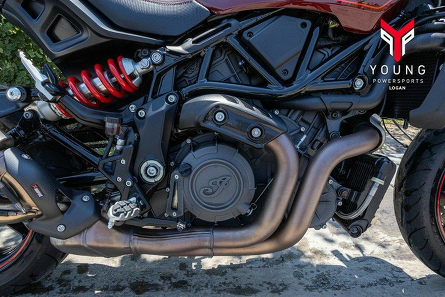 2022 Indian FTR S Maroon Metallic