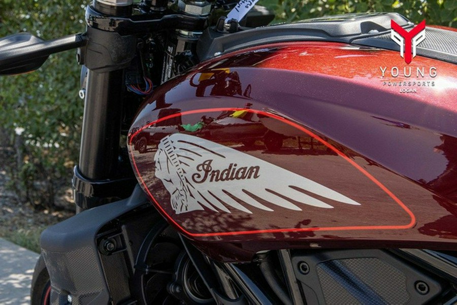 2022 Indian FTR S Maroon Metallic