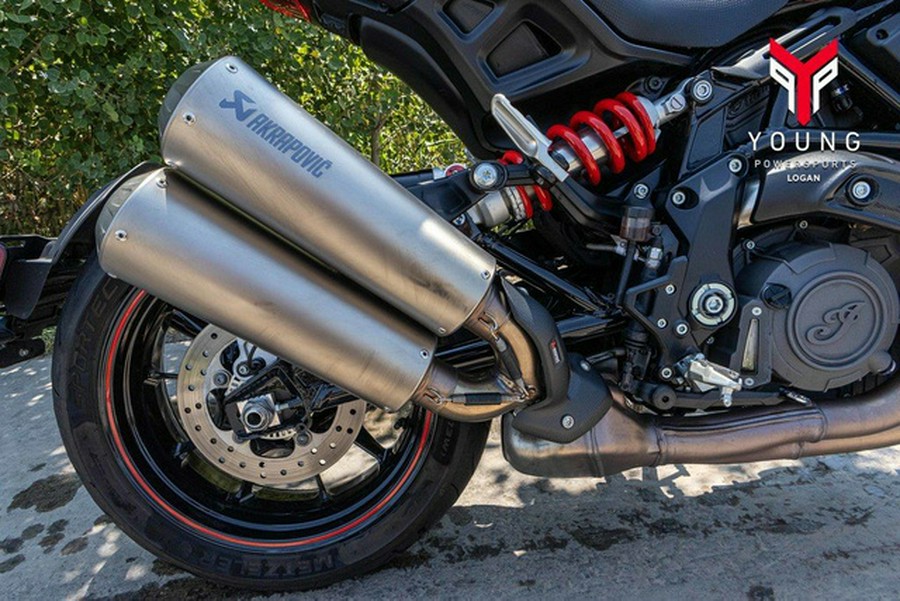 2022 Indian FTR S Maroon Metallic