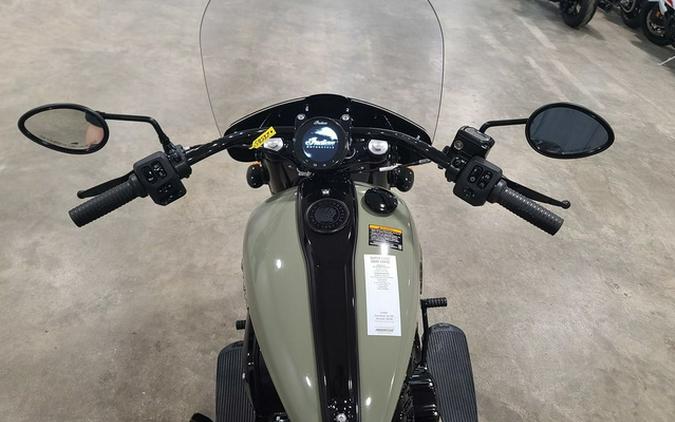 2025 Indian Super Chief Dark Horse Moss Green