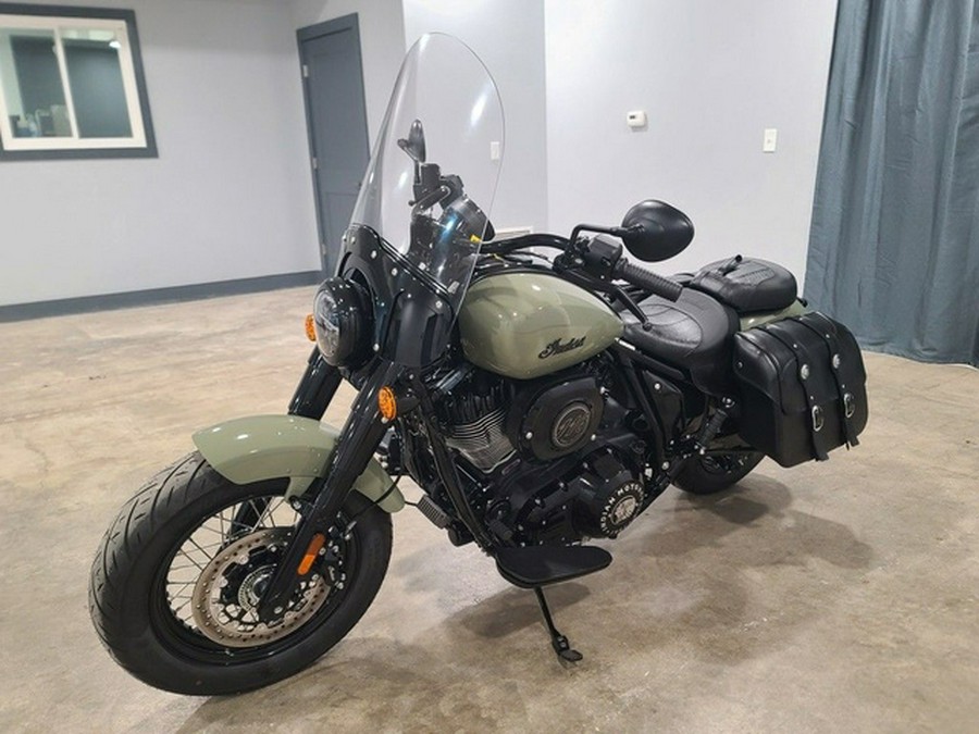 2025 Indian Super Chief Dark Horse Moss Green
