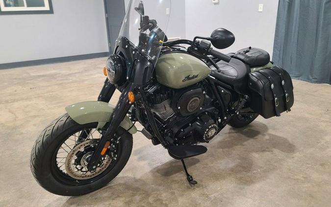 2025 Indian Super Chief Dark Horse Moss Green