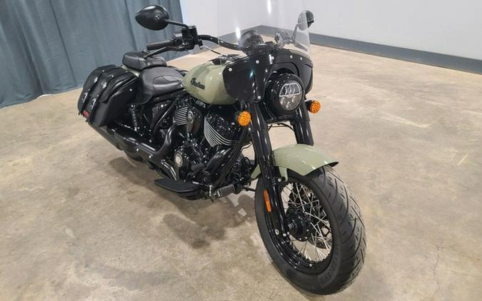 2025 Indian Super Chief Dark Horse Moss Green