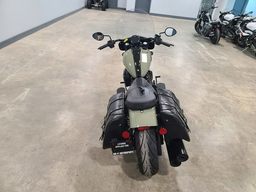 2025 Indian Super Chief Dark Horse Moss Green