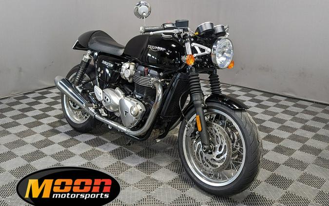 2017 Triumph Thruxton 1200 Jet Black