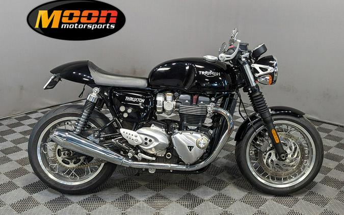 2017 Triumph Thruxton 1200 Jet Black