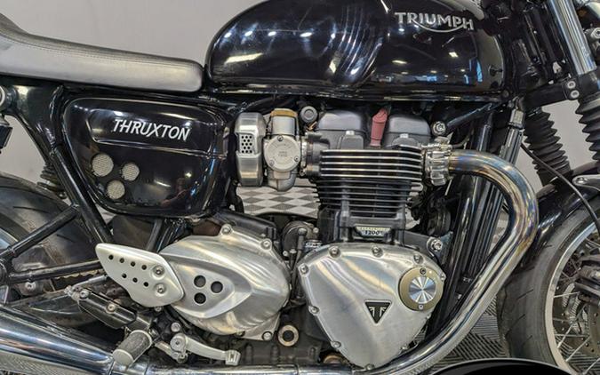 2017 Triumph Thruxton 1200 Jet Black