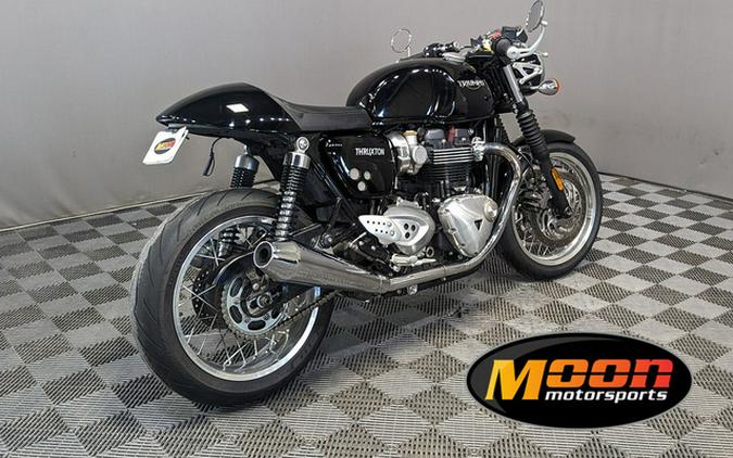 2017 Triumph Thruxton 1200 Jet Black