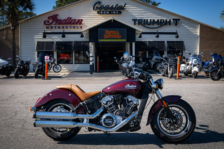 2023 Indian Motorcycle® Scout® ABS Maroon Metallic