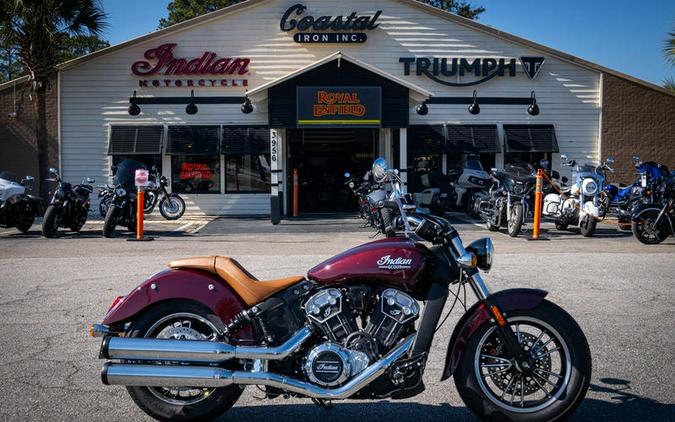 2023 Indian Motorcycle® Scout® ABS Maroon Metallic