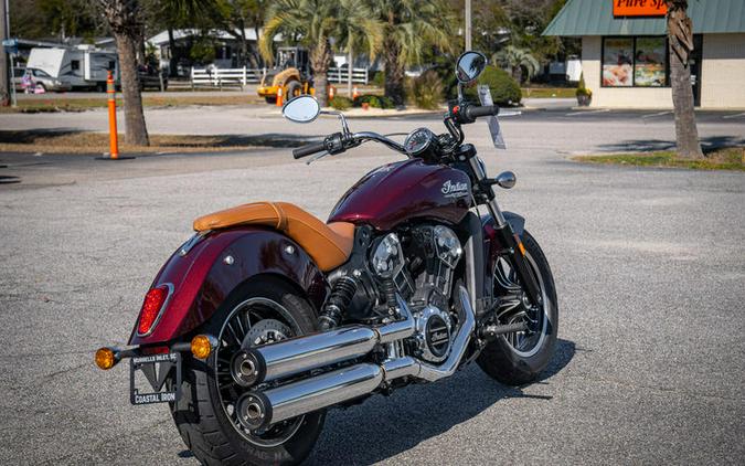 2023 Indian Motorcycle® Scout® ABS Maroon Metallic