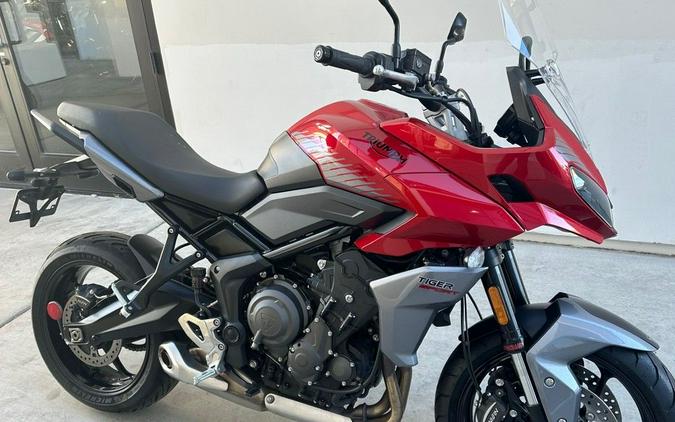 2022 Triumph Tiger Sport 660 Korosi Red/Graphite