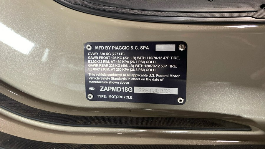 2024 Vespa Primavera S 150 TOUR PACKAGE SPECIAL