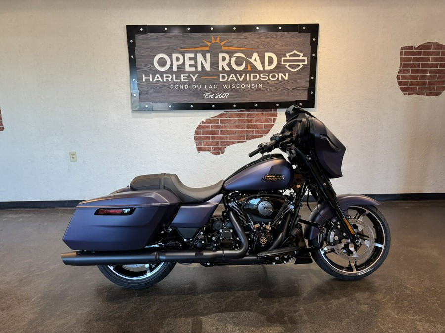 2025 Harley-Davidson® Street Glide® Purple Abyss Denim - Black Finish