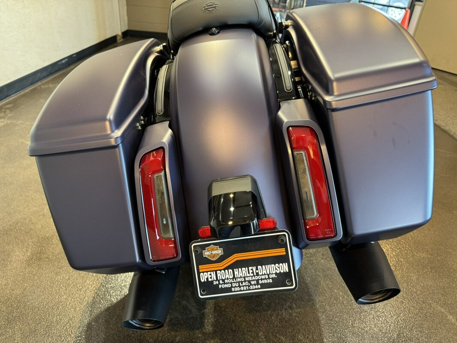 2025 Harley-Davidson® Street Glide® Purple Abyss Denim - Black Finish
