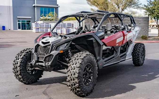 2024 Can-Am® Maverick X3 MAX DS Turbo Fiery Red & Hyper Silver