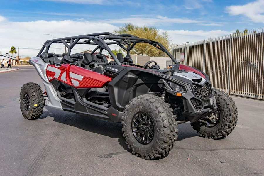 2024 Can-Am® Maverick X3 MAX DS Turbo Fiery Red & Hyper Silver